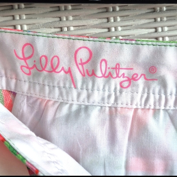 Lilly Pulitzer In The Vias Buttercup Short Size 4 - Picture 6 of 8
